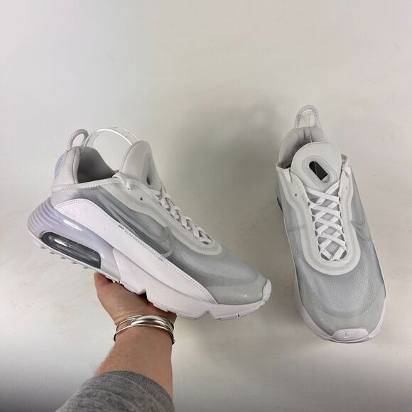 Nike Air Max 2090 mens size 15 athletic sneakers shoes white grey NEW - Picture 1 of 12
